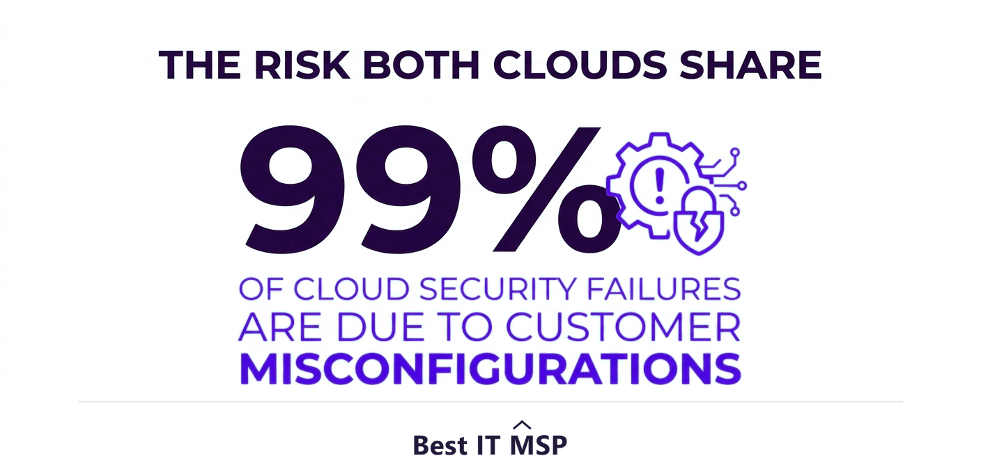 Gartner projects 99 percent of cloud security failures are the customer's fault