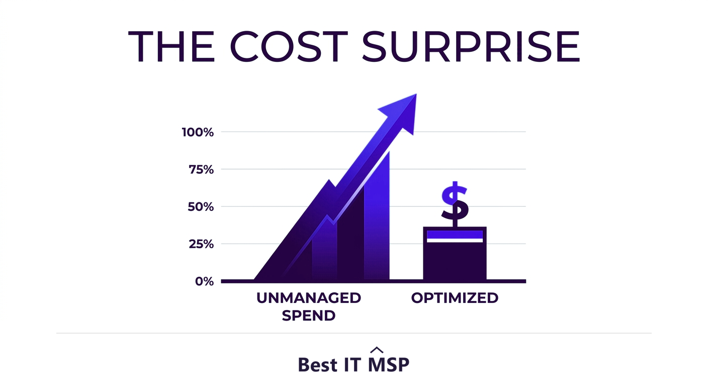 Cloud costs can overrun without planning and optimization