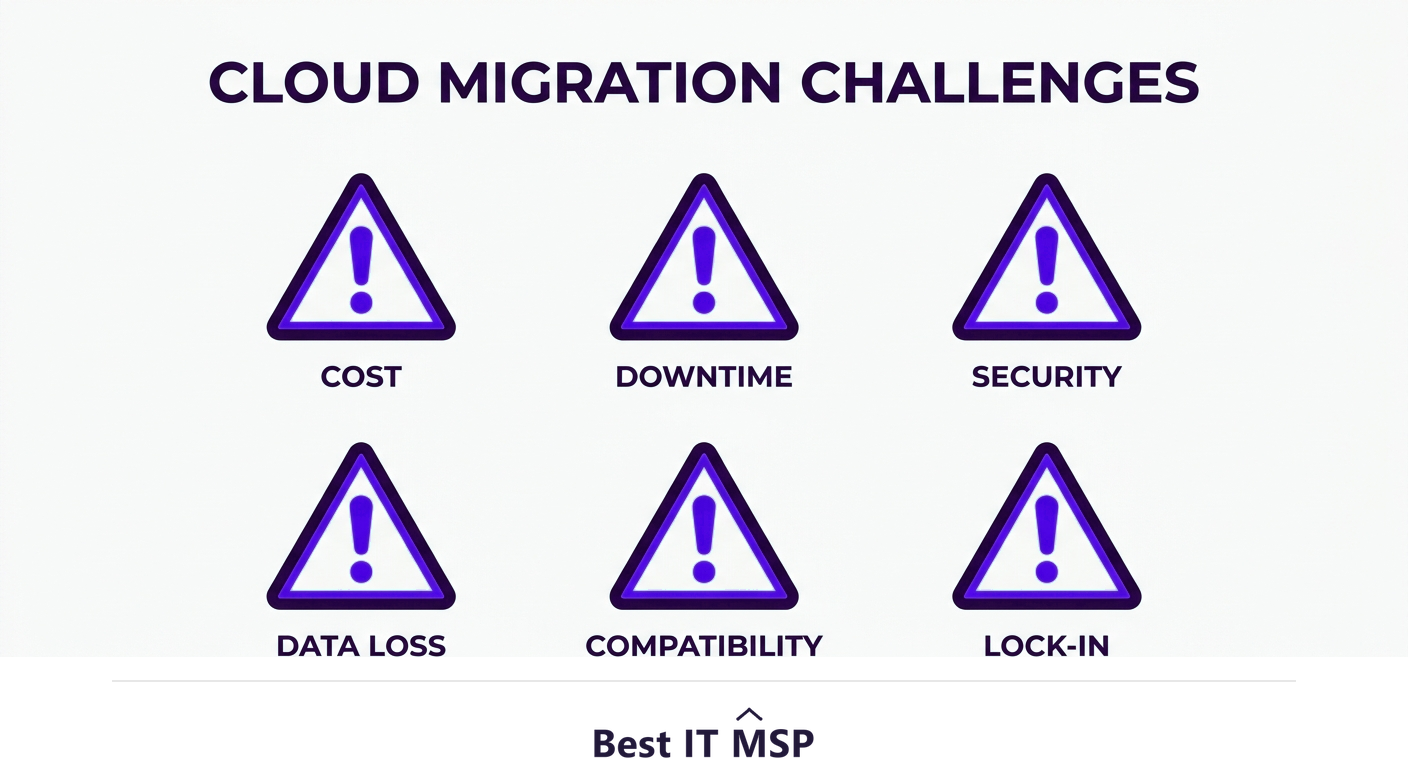 The top cloud migration challenges