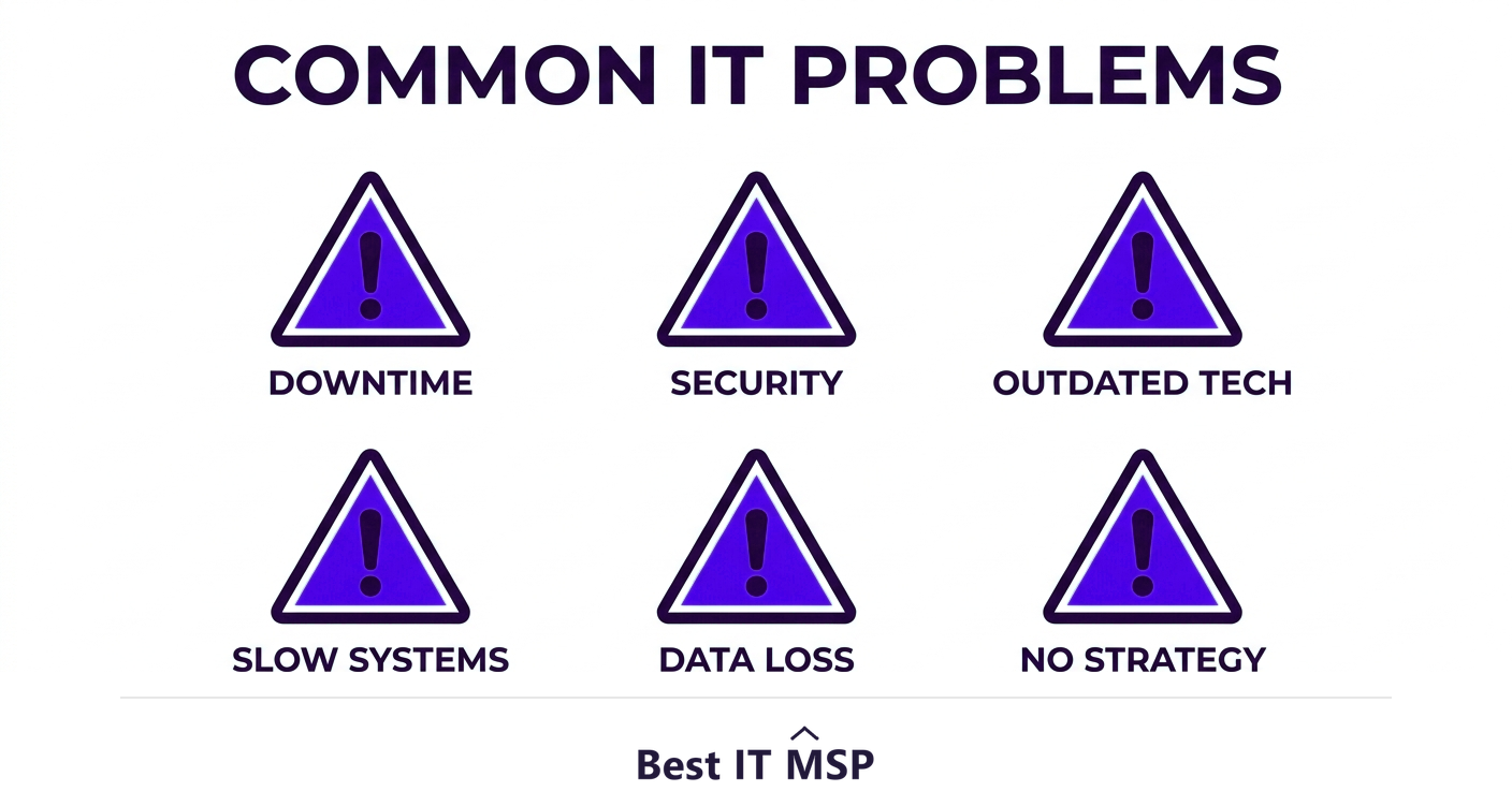 The most common business IT problems