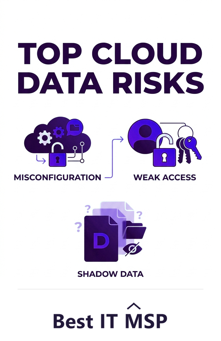 The biggest cloud data risks: misconfiguration, weak access, and shadow data