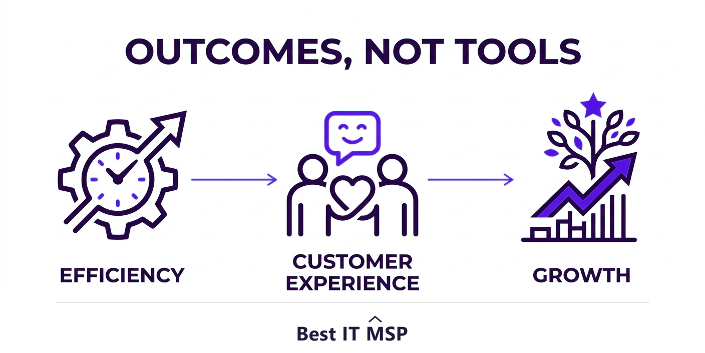 Digital transformation focuses on business outcomes