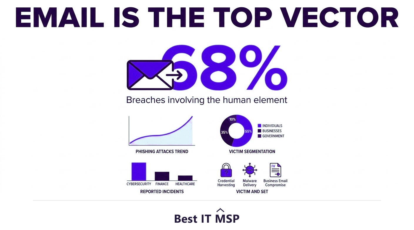 The human element was involved in 68 percent of breaches