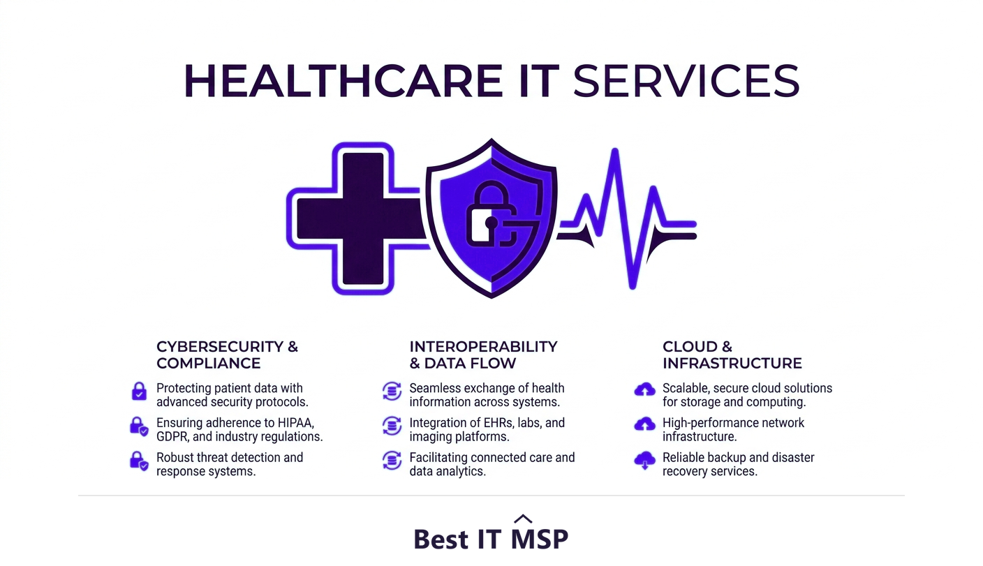 Specialized IT services for healthcare organizations