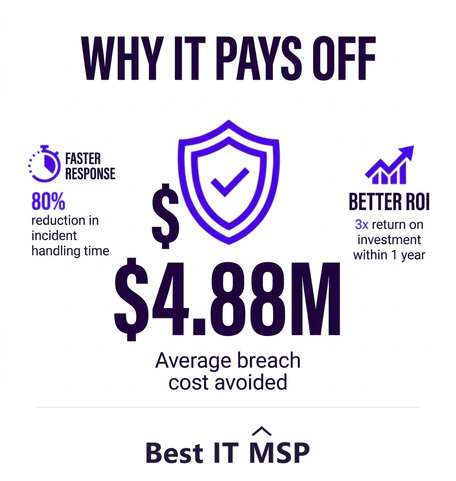 The average data breach cost 4.88 million dollars in 2024
