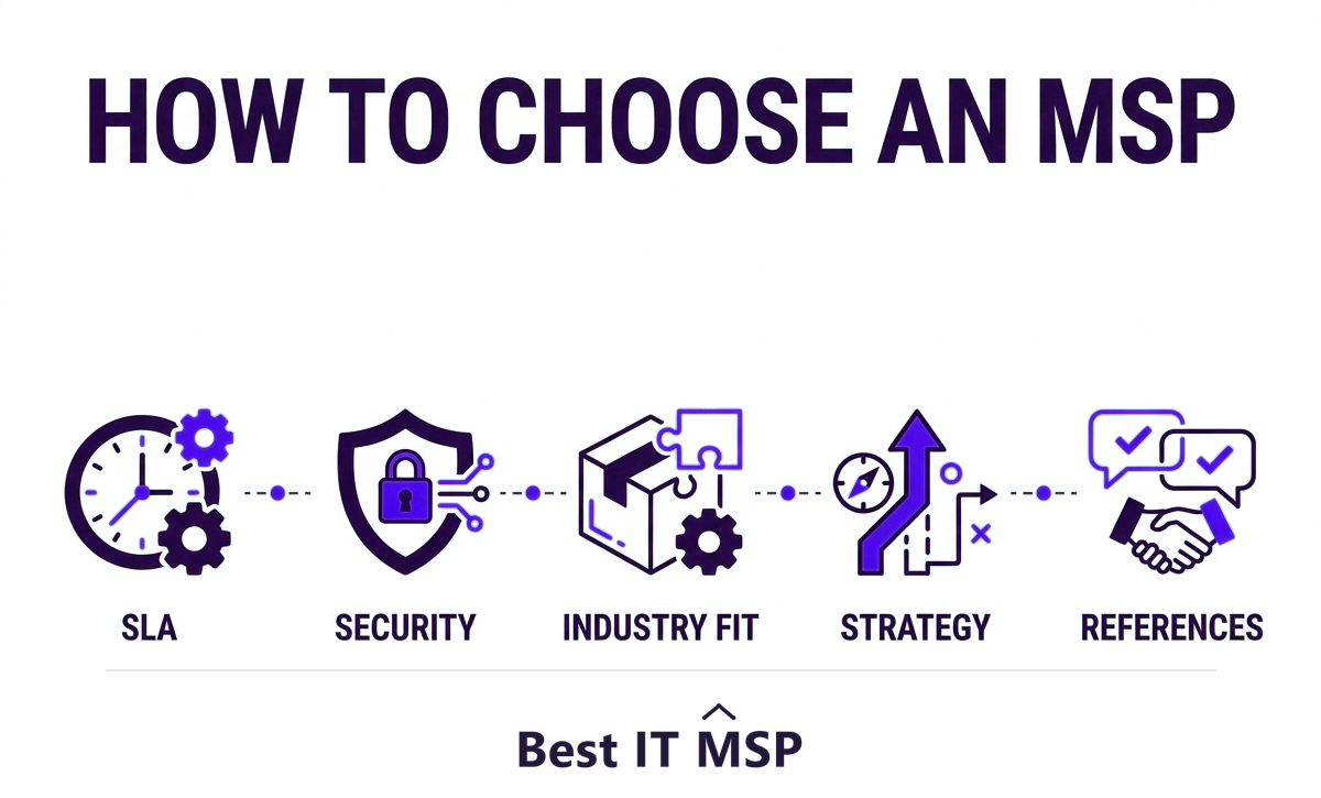 Five criteria for choosing a managed service provider