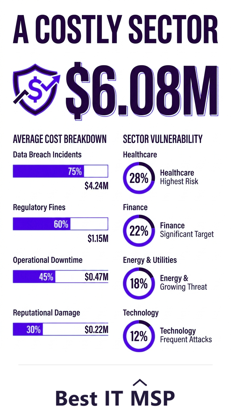Financial-sector data breaches average 6.08 million dollars