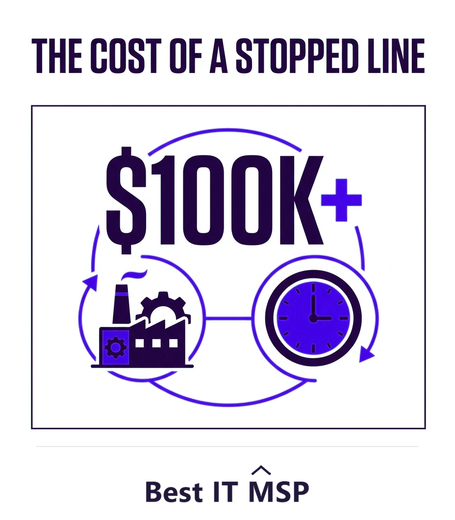 An hour of downtime costs most organizations more than 100,000 dollars