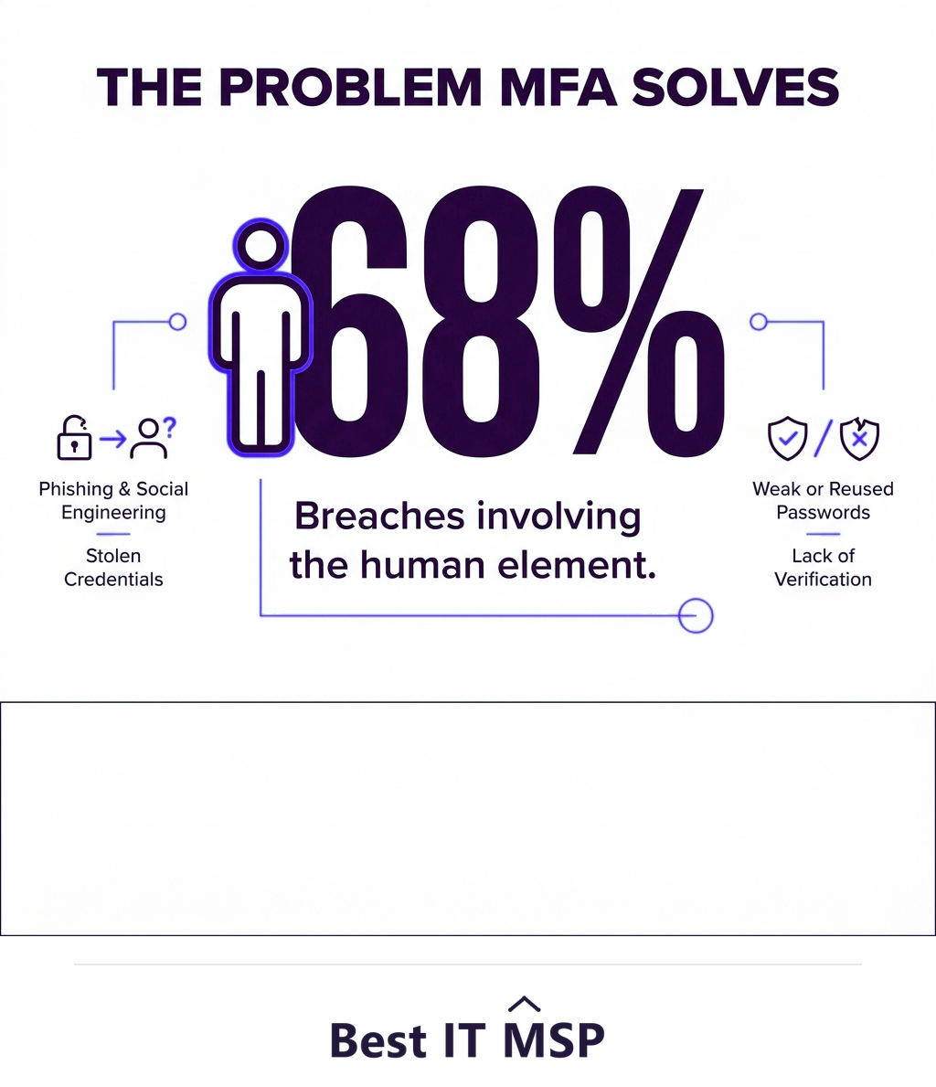 The human element was involved in 68 percent of breaches