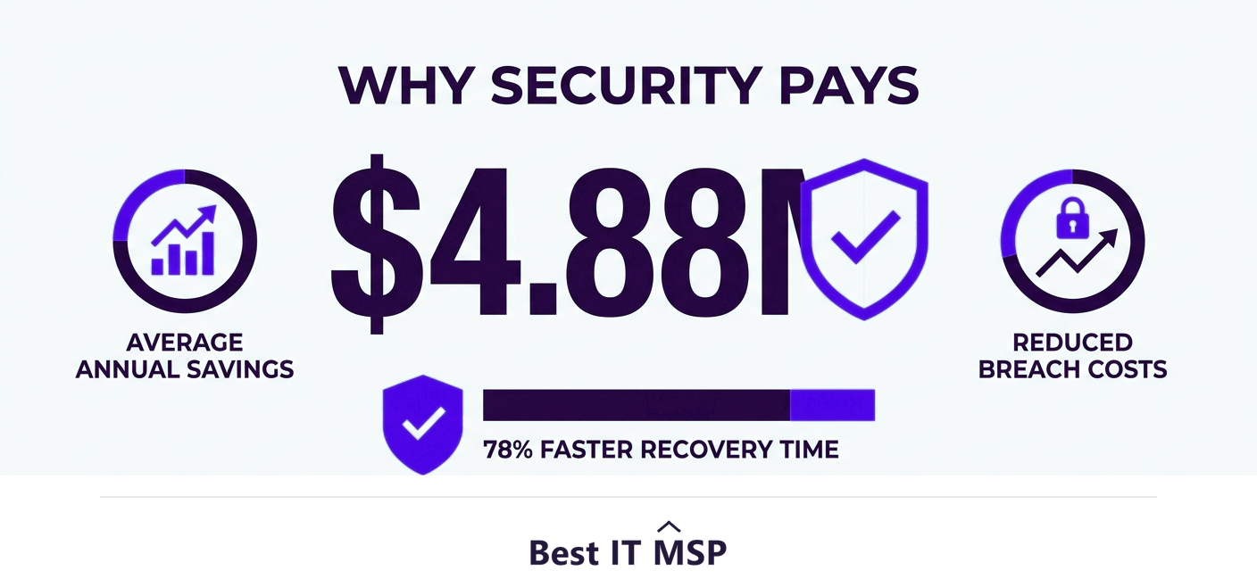 The average data breach cost 4.88 million dollars in 2024
