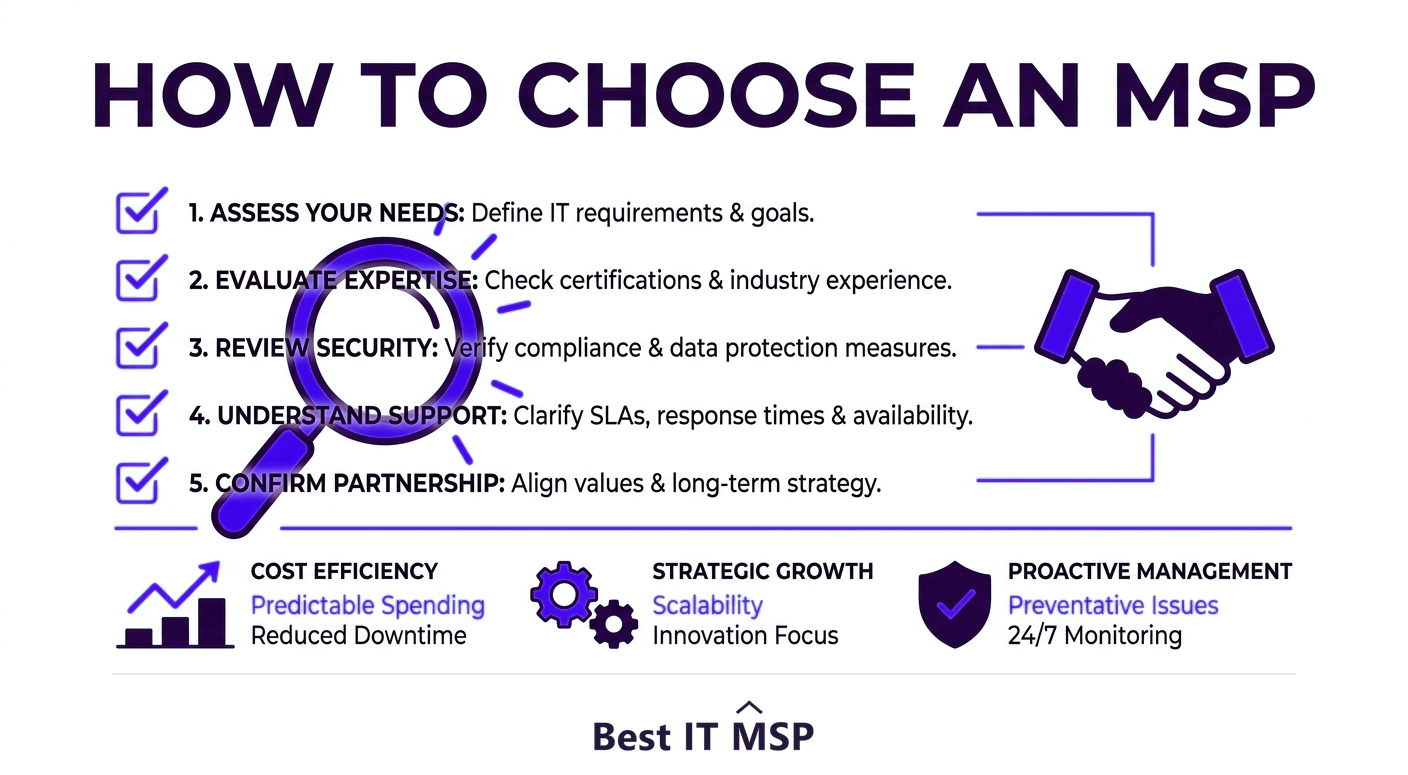 Questions to ask before hiring an IT provider or MSP