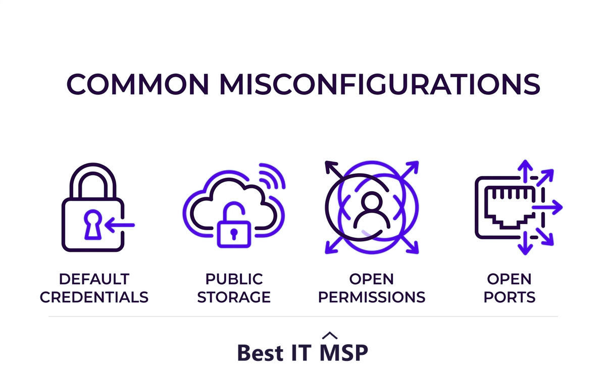 Common security misconfigurations
