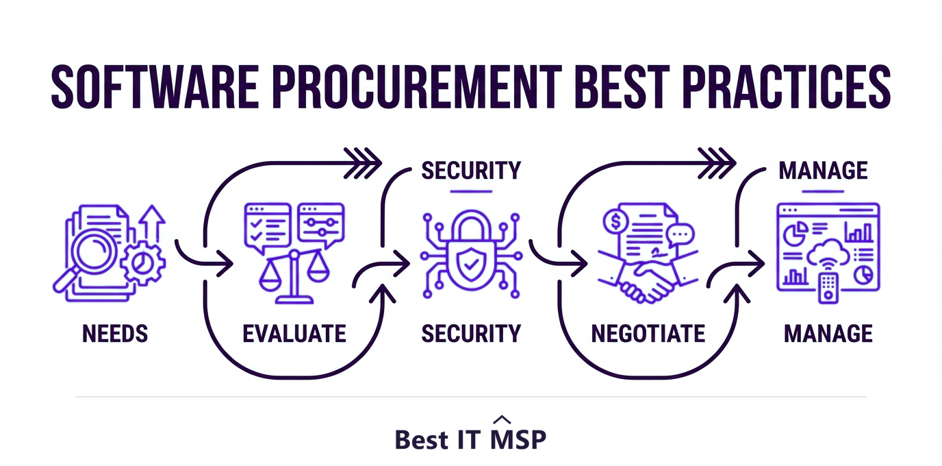The software procurement best practices