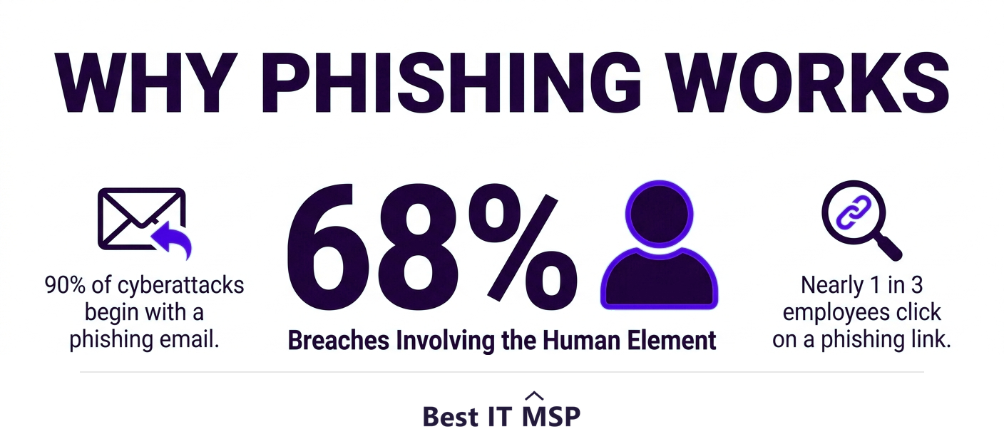 The human element was involved in 68 percent of breaches