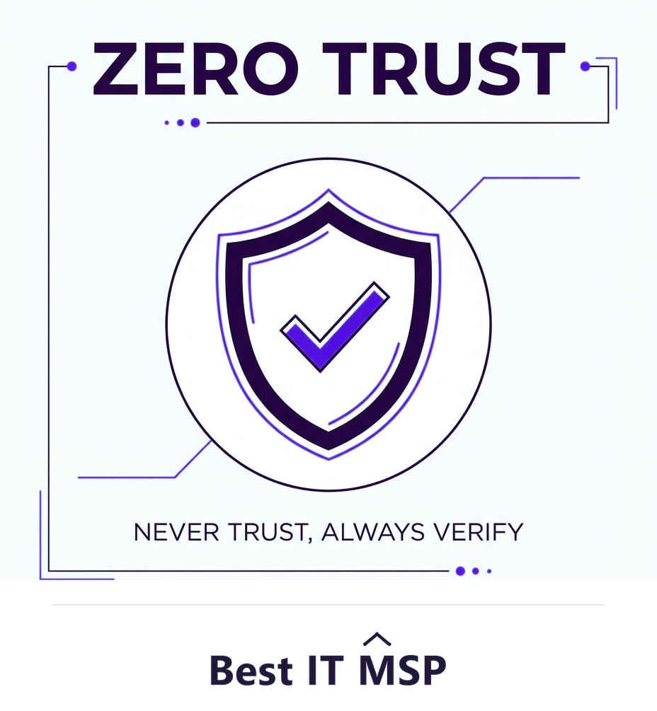 Zero Trust: never trust, always verify