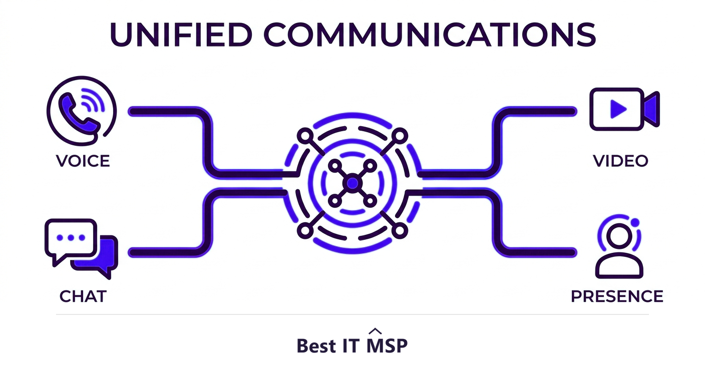 Unified communications brings voice, video, and messaging into one platform