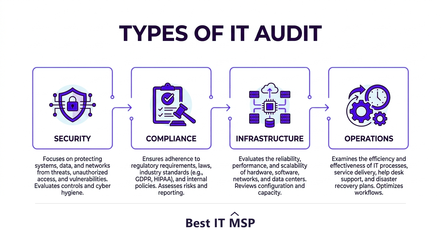 Types of IT audit